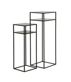 Light & Living Zuil Bilo - Zwart - Set -Meubilair Geschäft 2937bfc5c7b3406c982775506abcf86a