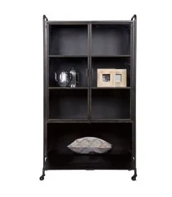 BePureHome Steel Storage Vitrinekast - Metaal - Zwart - 183x105x40 9 BePureHome Steel Storage Vitrinekast - Metaal - Zwart - 183x105x40 -Meubilair Geschäft 29533226a55b4cfea5c131c3e9b4c1ab