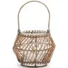 Rivièra Maison Waxinelichtjeshouder - Theelichthouder - Rustic Rattan Diagonal Weave - Naturel -Meubilair Geschäft 2979afc1051e417786e1f55835c3a354
