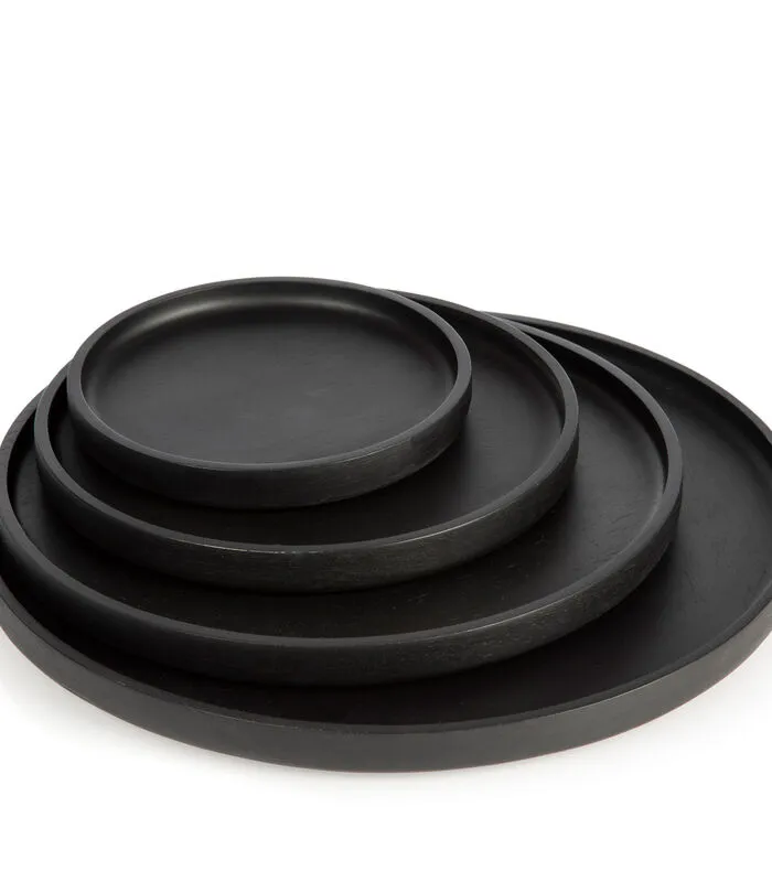 XLBoom NERO Dienblad Rond Extra Small 6 XLBoom NERO Dienblad Rond Extra Small - Image 4