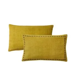 Blanc Des Vosges FARNIENTE PISTACHE - Kussensloop 30 X 50 Cm