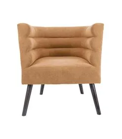 Leitmotiv Stoel Explicit - Suede Look Okergeel - 74x71x74cm -Meubilair Geschäft 2a0a443ddaa14f79af67d1533fbd780b