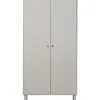 WOOOD Madu Garderobekast - Grenen - Wolkengrijs - 195x100x53
