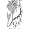 Lilipinso Muursticker Kinderkamer - Dinosaurus En Palmboom