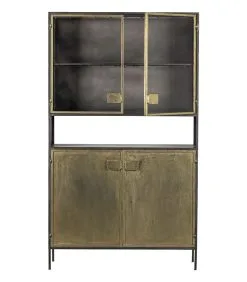 BePureHome Pack Vitrinekast - Metaal - Antique Brass- 190x110x38 9 BePureHome Pack Vitrinekast - Metaal - Antique Brass- 190x110x38 -Meubilair Geschäft 2abce266431e429fadbc975fe5c8cb4b