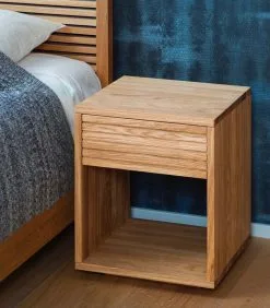 WOODEK Nachtkastje EMMA In Eikenhout -Meubilair Geschäft 2b453ee276ce42e18263fdb77c053379