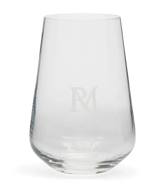 Rivièra Maison Waterglas RM Monogram Transparant - Maat M - 380ML 3 Rivièra Maison Waterglas RM Monogram Transparant - Maat M - 380ML