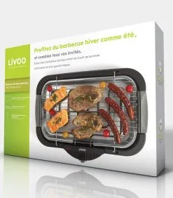 LIVOO Elektrische Tafelbarbecue -Meubilair Geschäft 2bf55ad924f54c03a6d15bd786d752ca