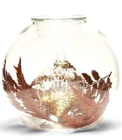 Rivièra Maison Theelichthouder RM Fall In Love Transparant