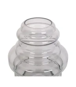 PRESENT TIME Vaas Distinct - Glas Donkergrijs - Ø20x25cm -Meubilair Geschäft 2f938aff73bc46f3a782f8c534befaa2