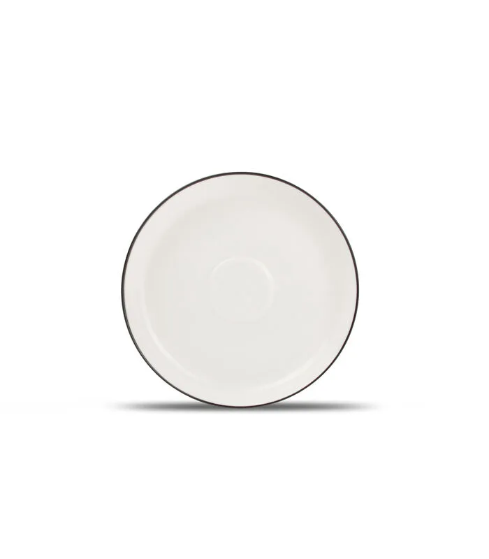 Salt & Pepper Plat Bord 19cm Wit Studio Base - (x4) 5 Salt & Pepper Plat Bord 19cm Wit Studio Base - (x4) - Image 3