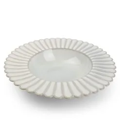 Salt & Pepper Diep Bord 24/13xH4cm Nuance White Lotus - (x4)