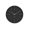 Karlsson Wandklok Normann Numbers - Zwart - Ø27,5cm