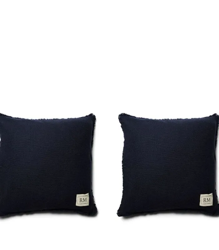 Rivièra Maison Sierkussen 60x60, Deco Kussens Incl. Binnenkussen - Blauw - 2 Stuks 3 Rivièra Maison Sierkussen 60x60, Deco Kussens Incl. Binnenkussen - Blauw - 2 Stuks