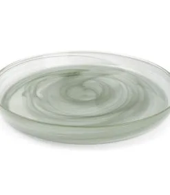Salt & Pepper Serveerschaal 34cm Groen Twirl