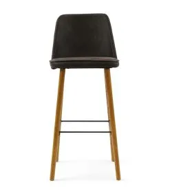 Rivièra Maison Vegas Bar Stool Pel Espresso