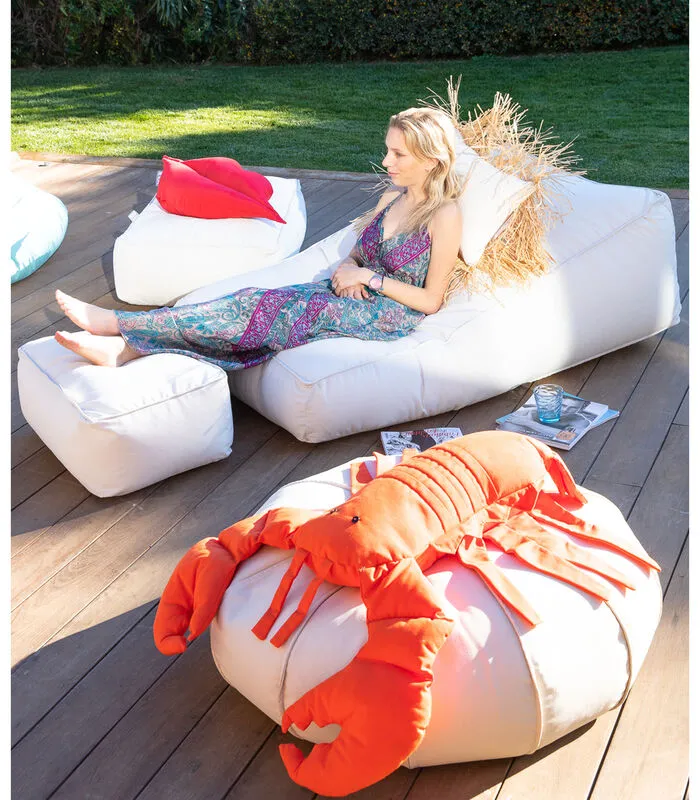 MX HOME Drijvende Buitenligstoel Met Wit 4 MX HOME Drijvende Buitenligstoel Met Wit - Image 2