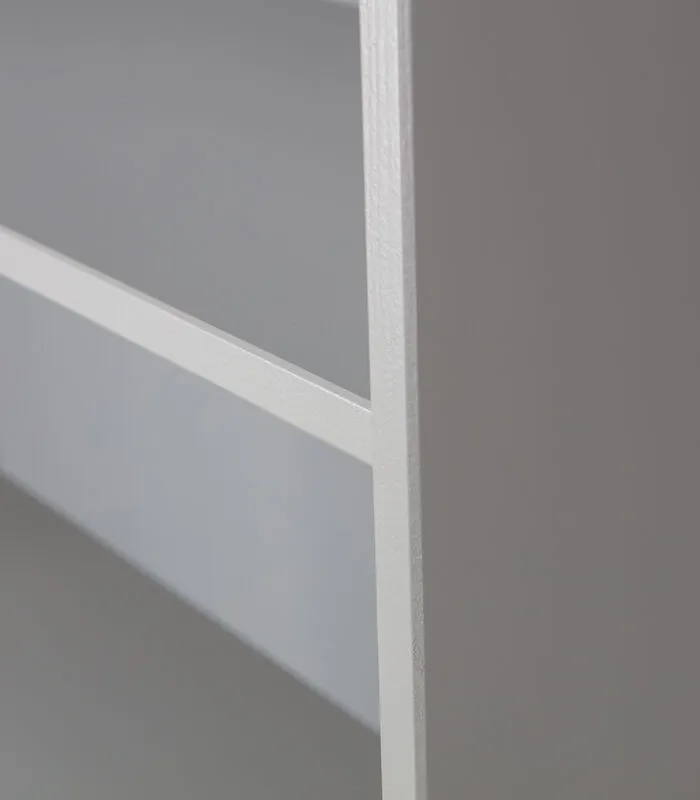 WOOOD Uitbreiding Tbv Boekenkast Madu - Grenen - Grijs - 200x78x35 5 WOOOD Uitbreiding Tbv Boekenkast Madu - Grenen - Grijs - 200x78x35 - Image 3