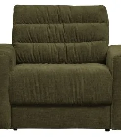 BePureHome Date Fauteil - Vintage - Groen - 78x103x99
