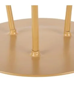 Leitmotiv Bijzettafel Supreme - Okergeel - Ø32,5cm -Meubilair Geschäft 3599483ba4a54d7aa16af400ec3e8764