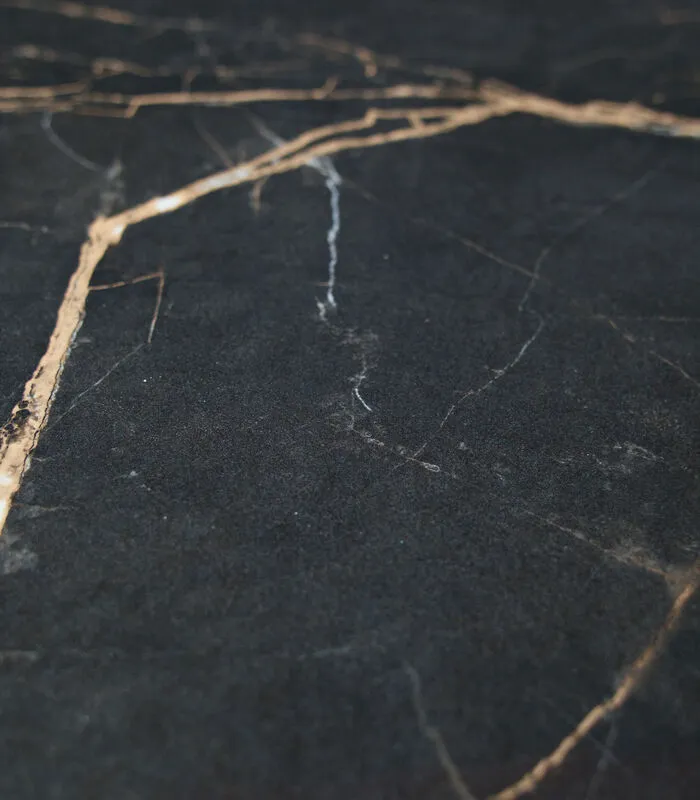 WOOOD Exclusive Exclusive Vida Bijzettafel - Porselein/Metaal - Zwart - 48x60x60 5 WOOOD Exclusive Exclusive Vida Bijzettafel - Porselein/Metaal - Zwart - 48x60x60 - Image 3