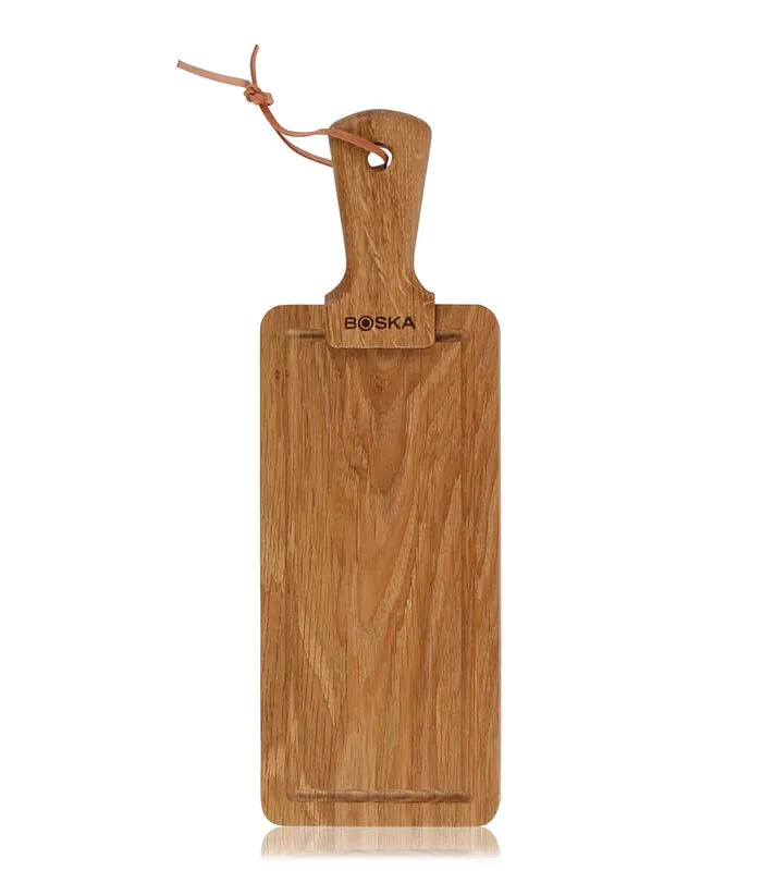 Boska Serveerplank Friends S - Met Handgreep - Bruin - 22 Cm 3 Boska Serveerplank Friends S - Met Handgreep - Bruin - 22 Cm