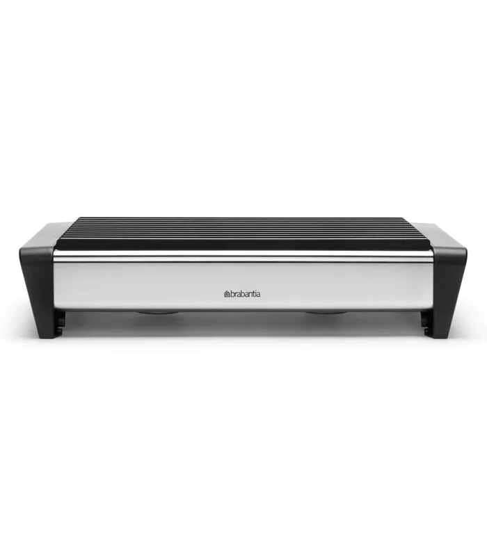 Brabantia Schotelwarmer Met 2 Kaarsjes - Matt Steel 3 Brabantia Schotelwarmer Met 2 Kaarsjes - Matt Steel