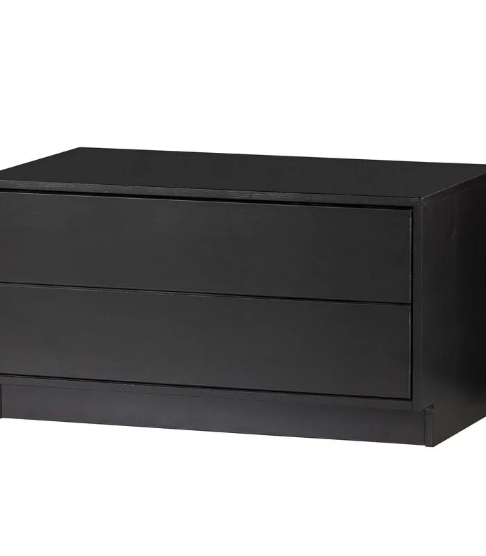 WOOOD Exclusive Exclusive Finca Tv Meubel - Grenen - Zwart - 40, 3x75x40 3 WOOOD Exclusive Exclusive Finca Tv Meubel - Grenen - Zwart - 40, 3x75x40