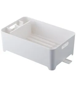 Yamazaki Dish Drainer - Tower - White