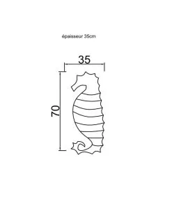 MX HOME Buitenkussen Zeepaardjevorm -Meubilair Geschäft 3a3d27d9c2744d1d911ec0865e0dc982
