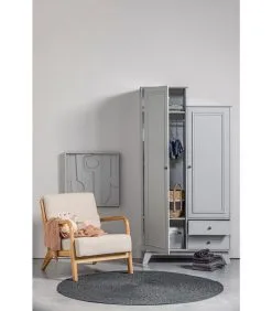 WOOOD Mark Fauteuil - Stof - Naturel - 75x67x82 -Meubilair Geschäft 3c4a2a90d8f349d5a6a24b7e3ca83f51