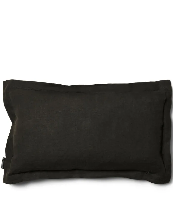 Rivièra Maison Kussenhoes, Kussensloop 50x30, Bloemenprint - Zephyrus - Zwart 4 Rivièra Maison Kussenhoes, Kussensloop 50x30, Bloemenprint - Zephyrus - Zwart - Image 2