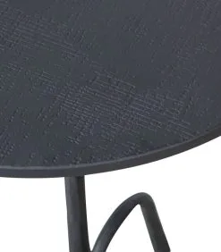 WOOOD Trey Bijzettafel - Metaal - Zwart - 60x38x38 -Meubilair Geschäft 3d9fa2a9bea646d2a6c8ededa476ae5e