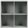 VTwonen Lower Case Four Open - Grenen - Betongrijs - 81x81x35 -Meubilair Geschäft 3dce20b8b15e42a3ba8d62286f7c012d