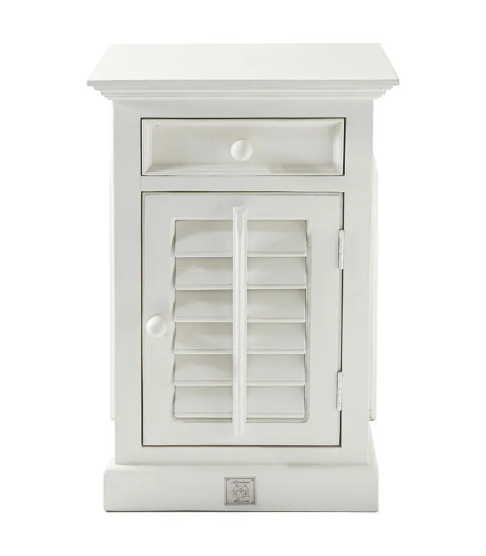 Rivièra Maison Nachtkastje - New Orleans Nachtkastjes Rechts - Wit 3 Rivièra Maison Nachtkastje - New Orleans Nachtkastjes Rechts - Wit