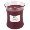 WoodWick Kaars Black Cherry Medium -Meubilair Geschäft 3f9d5b076e784d43999185702315020c