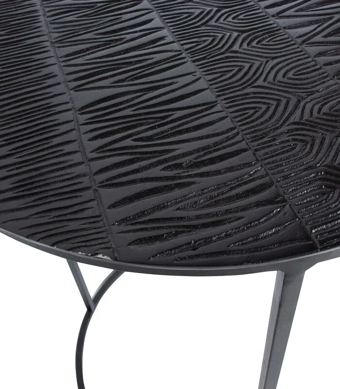 WOOOD Exclusive Exclusive Tate Bijzettafel - Metaal - Antique Brass - Set Van 2 4 WOOOD Exclusive Exclusive Tate Bijzettafel - Metaal - Antique Brass - Set Van 2 - Image 2