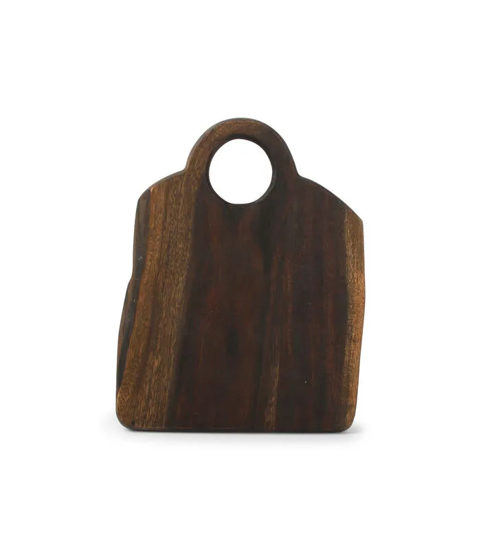 Salt & Pepper Serveerplank 26,5x20xH1,5cm Hout Zwart Chop 4 Salt & Pepper Serveerplank 26,5x20xH1,5cm Hout Zwart Chop - Image 2