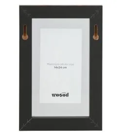 WOOOD Exclusive Exclusive Blake Fotolijst Met Houten Rand - Zwart - 30x20x4 -Meubilair Geschäft 40a6e4ec6af0480e88d68b7f8264bc9d