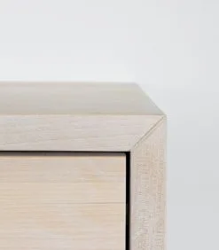 WOODEK Zwevend Nachtkastje HUGO Met Kleine Lade In Berkenhout -Meubilair Geschäft 40cf528f3264491a9f221a0e105b9feb