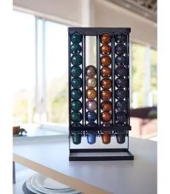 Yamazaki Coffee Capsule Holder Wide - Tower - Black -Meubilair Geschäft 41274cd7590844c4a16cb5cbaa9a8550