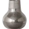BePureHome Metal Vaas L - Metaal - Zilver - 36x30x30