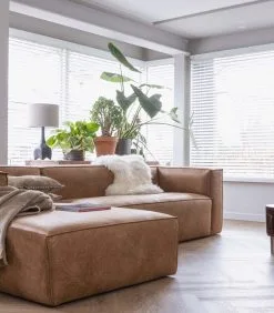 WOOOD Exclusive Exclusive Ariel Bijzettafel - Aluminium - Bruin - 42x36x36 -Meubilair Geschäft 4217f19983ed40ab8fb2abf5eb30e38e