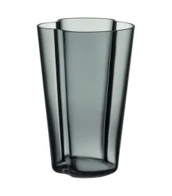 Iittala Alvar Aalto Collection Vaas 220mm Donkergrijs