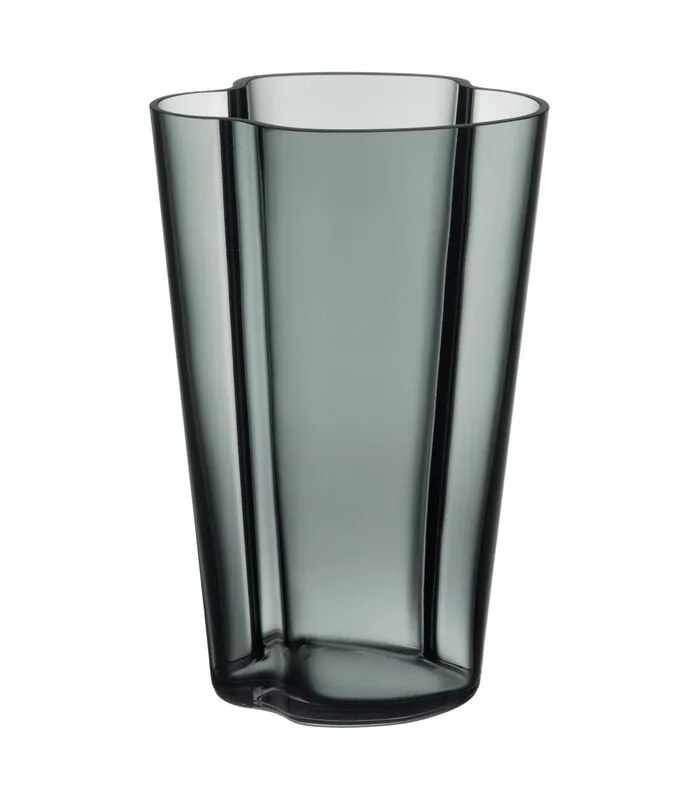 Iittala Alvar Aalto Collection Vaas 220mm Donkergrijs 3 Iittala Alvar Aalto Collection Vaas 220mm Donkergrijs