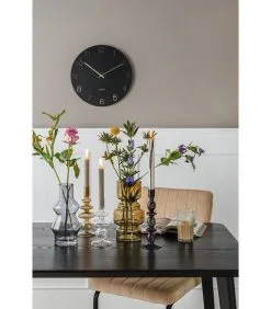 PRESENT TIME Vaas Blush - Glas Donker Grijs - Medium - 12,5x25cm -Meubilair Geschäft 42b06ade357f4c26a296016a9ccfab4c