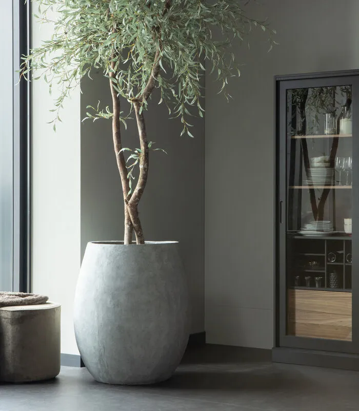 WOOOD Exclusive Exclusive James Vitrinekast - Grenen - Zwart - 200x125x47 4 WOOOD Exclusive Exclusive James Vitrinekast - Grenen - Zwart - 200x125x47 - Image 2