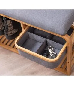 Leitmotiv Bank Dure - Bruin - 69,5x30x45 Cm -Meubilair Geschäft 42fbb4e630e74d61a78f4a59d96b5e78