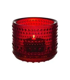 Iittala Kastehelmi Sfeerlicht 64mm Cranberry