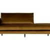 BePureHome Rodeo Daybed Links - Velvet - Honing Geel - 85x203x86 -Meubilair Geschäft 43cc7e7b8c5c417d993e1272967620e2